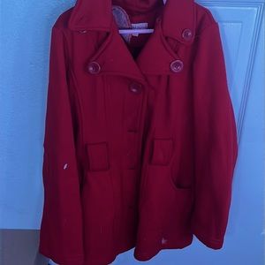 Red Raincoat By JouJou